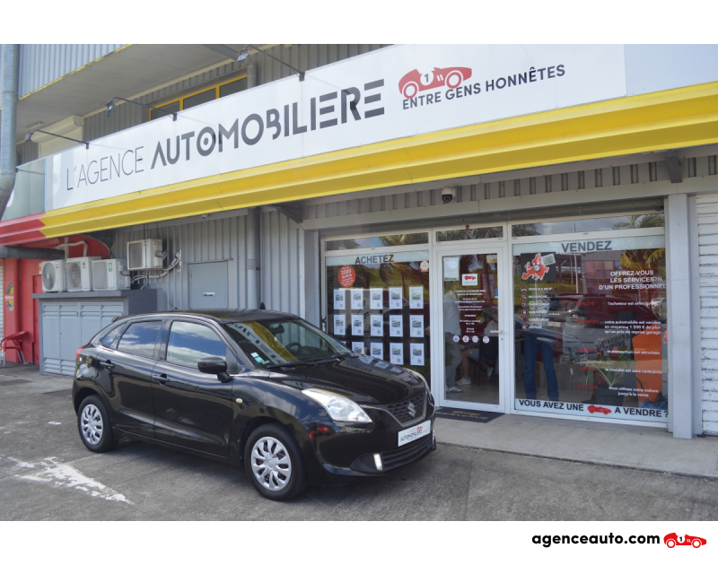 Achat voiture occasion, Auto occasion pas cher | Agence Auto Suzuki Baleno 1.2 DUALJET PRIVILEGE Noir Année 2017 Manuelle Essence