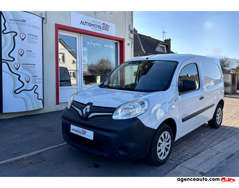 Achat voiture occasion, Auto occasion pas cher | Agence Auto Renault Kangoo II 1.5 dCi Energy R-LINK 110 cv Attelage TVA RECUPERABLE Blanc Année 2019 Manuelle Diesel