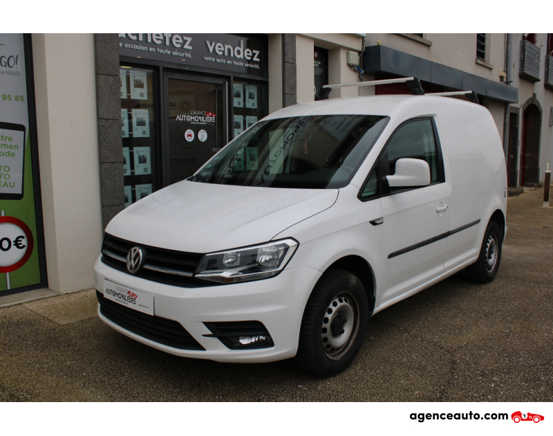 Gebrauchtwagenkauf, Günstige Gebrauchtwagen | Automobilienagentur Volkswagen Caddy FOURGON 2.0 TDI 100 BUSINESS LINE GENERATION4 ( Distribution changée, Radar de recul...) Blanc Jahr 2017 Manuelle Diesel