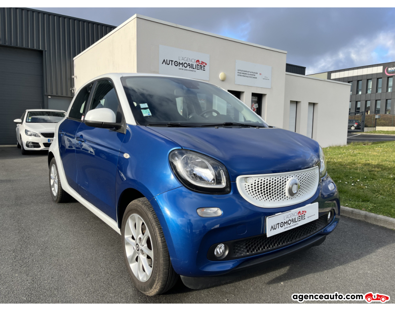 Achat voiture occasion, Auto occasion pas cher | Agence Auto Smart Forfour II 1.0 PASSION Bleu Année 2017 Manuelle Essence