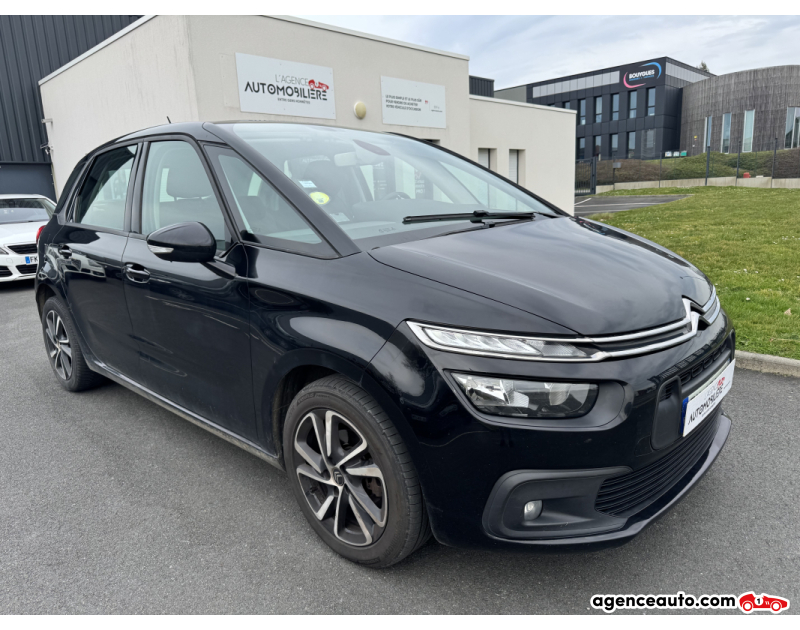 Achat voiture occasion, Auto occasion pas cher | Agence Auto Citroen C4 Picasso II 1.6 BlueHDi EAT6 120 BVA BUSINESS | GARANTIE 3 MOIS Noir Année 2018 Automatique Diesel