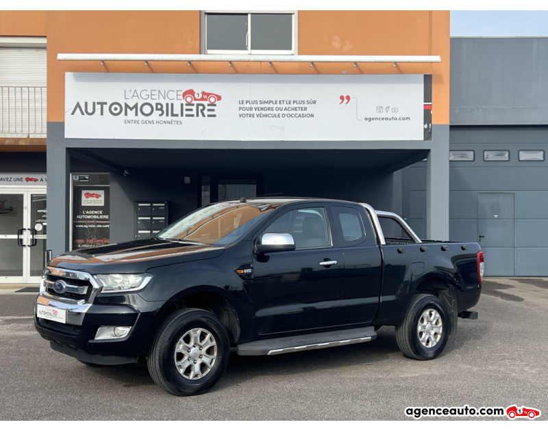 Achat voiture occasion, Auto occasion pas cher | Agence Auto Ford Ranger 2.2 TDCI Super Cabine 4x4 4WD 160 cv TVA récupérable Argent Année 2017 Automatique Diesel