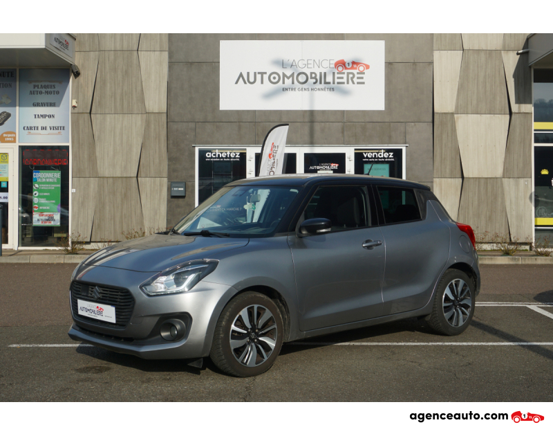 Compra de Carros Usados, Carros Usados Baratos | Auto Immo Suzuki Swift 1.0 Boosterjet Hybrid SHVS 111 ch PACK Gris Ano 2018 Manuelle Hybride