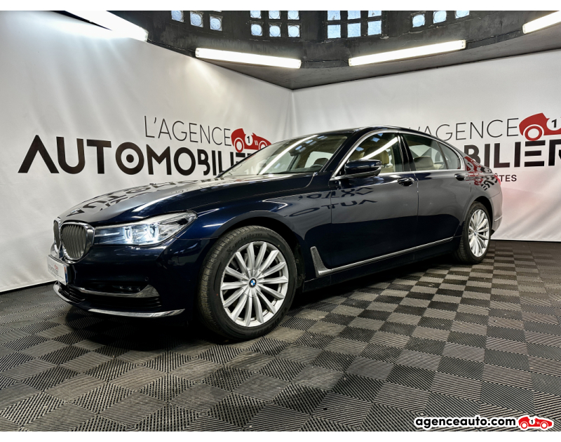 Gebrauchtwagenkauf, Günstige Gebrauchtwagen | Automobilienagentur Bmw Série 7 730D XDRIVE 265 EXCLUSIVE BVA8 Bleu Jahr 2018 Automatique Diesel