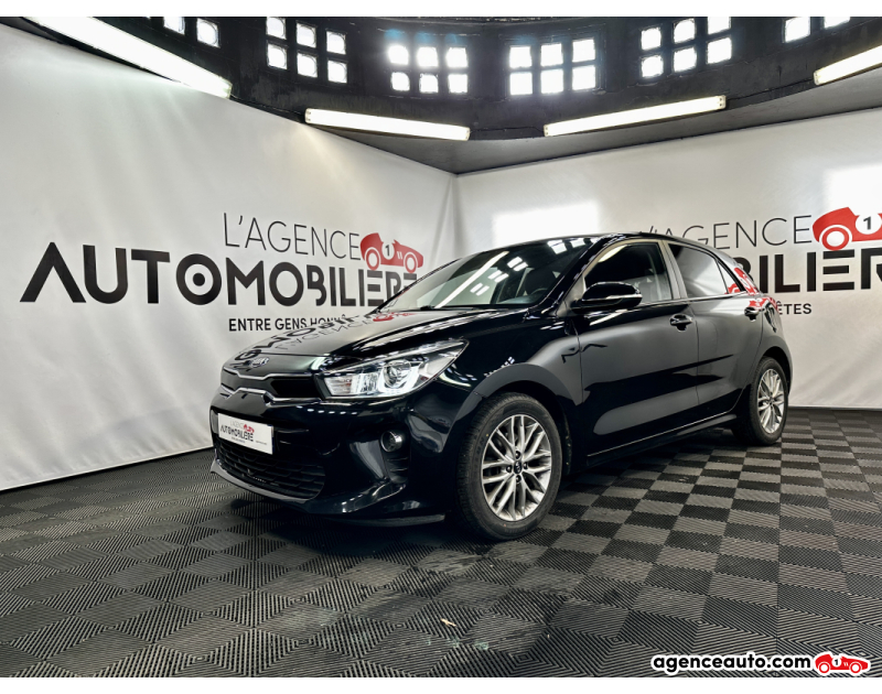 Aankoop Gebruikte Auto, Goedkope Gebruikte Auto | Agence Auto Kia Rio 1.0 T-GDI 100 ISG PREMIUM Noir Jaar 2018 Manuelle Essence