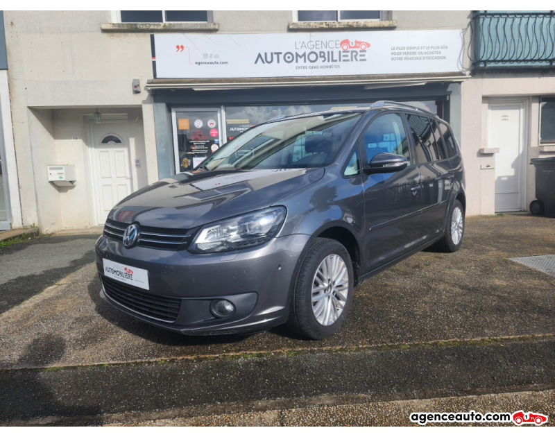 Achat voiture occasion, Auto occasion pas cher | Agence Auto Volkswagen Touran I Phase 3 1.6 TDI 105 cv MATCH - 7 places Gris Année 2015 Manuelle Diesel