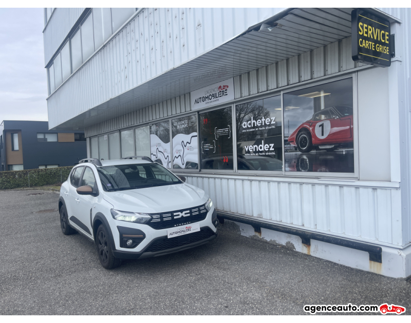 Achat voiture occasion, Auto occasion pas cher | Agence Auto Dacia Sandero III Stepway ECO-G 1.0 GPL BVM6 100CV - GARANTIE 12 MOIS Blanc Année 2024 Manuelle GPL