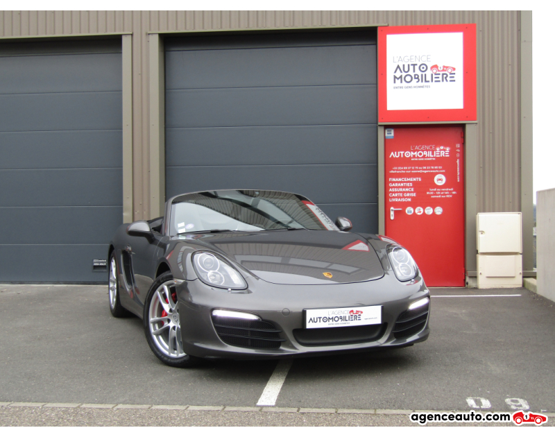 Compra de Carros Usados, Carros Usados Baratos | Auto Immo Porsche Boxster S 981 PDK7 Pack Sport Chrono, Volant Sport Design et PSE Gris Ano 2013 Automatique Essence
