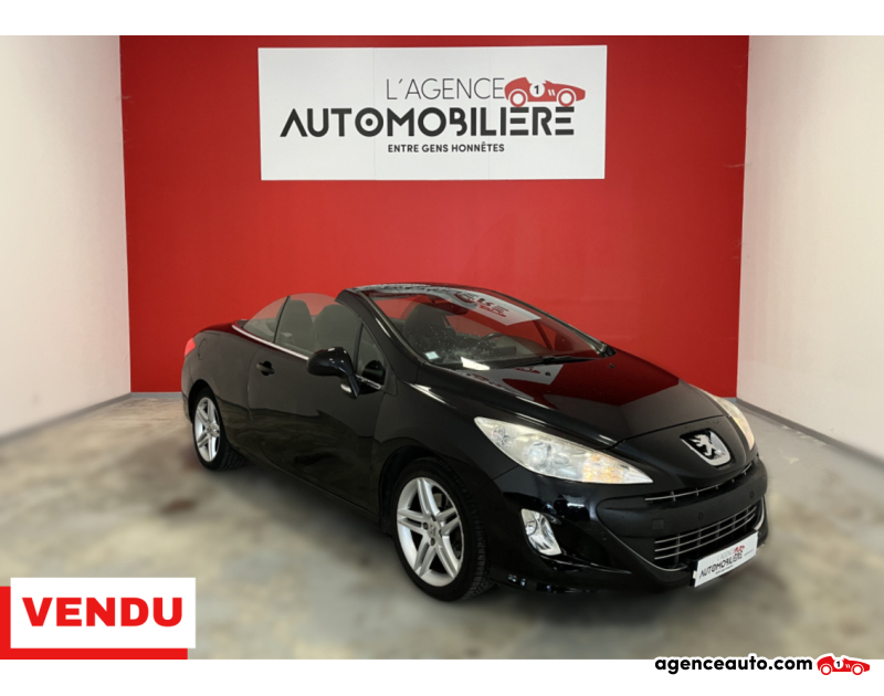 Achat voiture occasion, Auto occasion pas cher | Agence Auto Peugeot 308 CC PEUGEOT 308 (2) CC 1.6 THP 156 PREMIUM PACK BVA6 Noir Année 2010 Automatique Essence