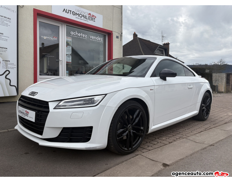 Achat voiture occasion, Auto occasion pas cher | Agence Auto Audi TT S-line III Coupé 2.0 TDI 184 cv Blanc Année 2015 Manuelle Diesel