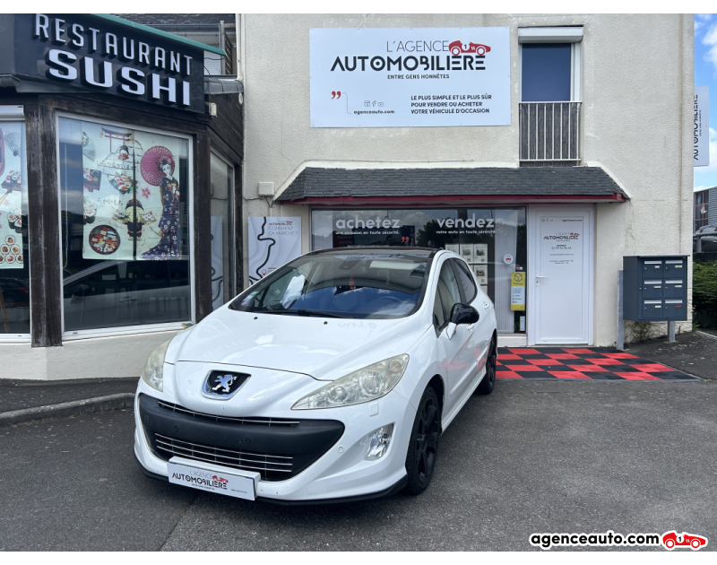 Achat voiture occasion, Auto occasion pas cher | Agence Auto Peugeot 308 1.6 200 GTI Blanc Année 2010 Manuelle Essence