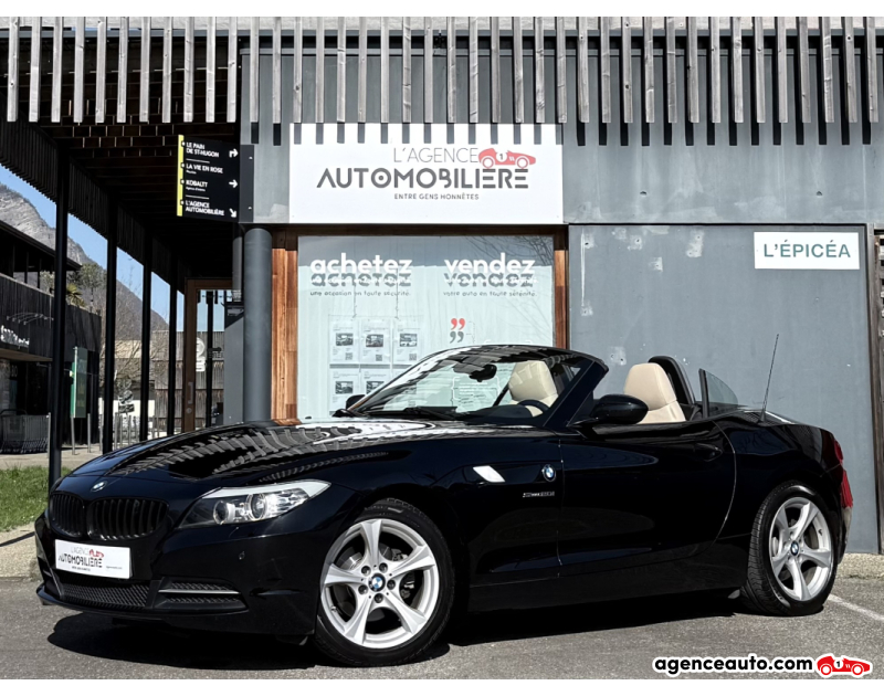 Achat voiture occasion, Auto occasion pas cher | Agence Auto Bmw Z4 (e89) 2.0i 184ch Luxe BVM Noir Année 2013 Manuelle Essence