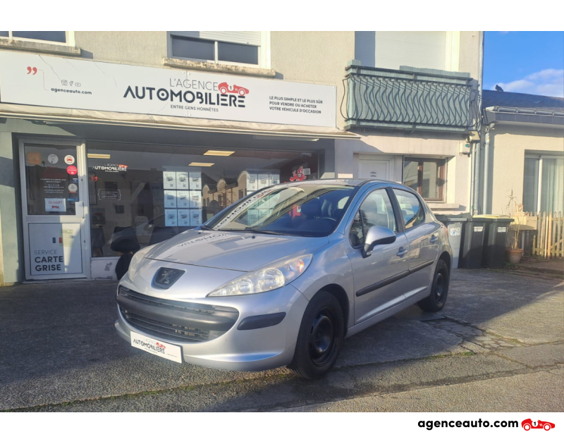 Achat voiture occasion, Auto occasion pas cher | Agence Auto Peugeot 207 1.4 75cv  Active - Distribution neuve Gris Année 2010 Manuelle Essence
