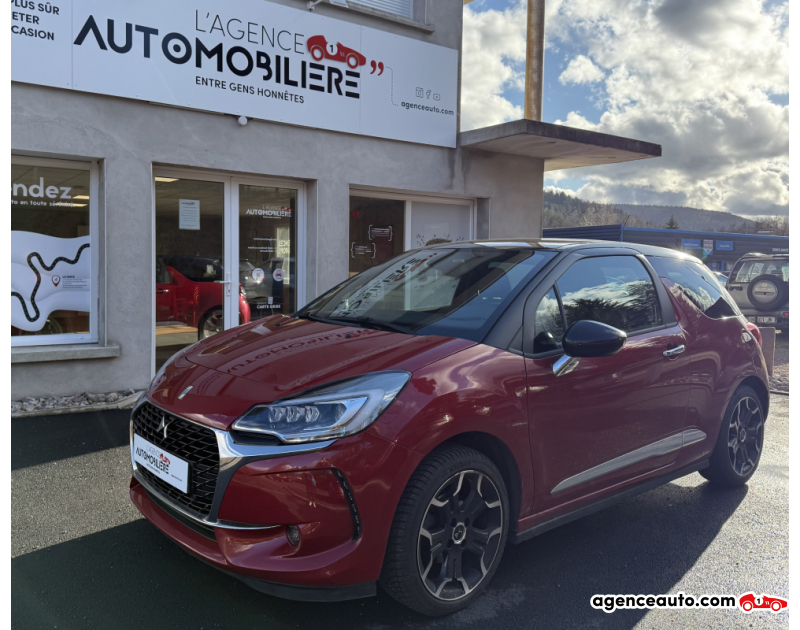 Acquisto Auto Usate, Auto Usate Economiche | Agenzia Automobiliare Citroen DS3 1.2 110 cv DS3 CONNECTED CHIC Rouge Anno 2018 Automatique Essence