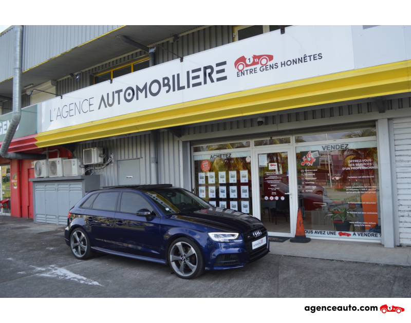 Gebrauchtwagenkauf, Günstige Gebrauchtwagen | Automobilienagentur Audi S3 S3 300ch quattro S tronic 7 Bleu Jahr 2019 Automatique Essence