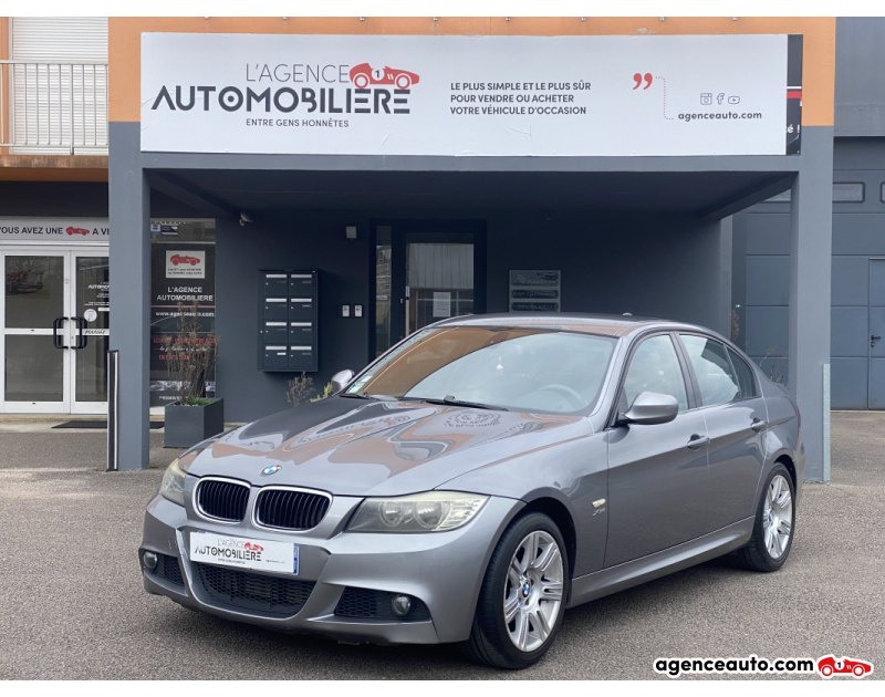 Achat voiture occasion, Auto occasion pas cher | Agence Auto Bmw Série 3 E90 320d xDrive 2.0 d DPF 177 CV Sport design Gris Année 2008 Manuelle Diesel