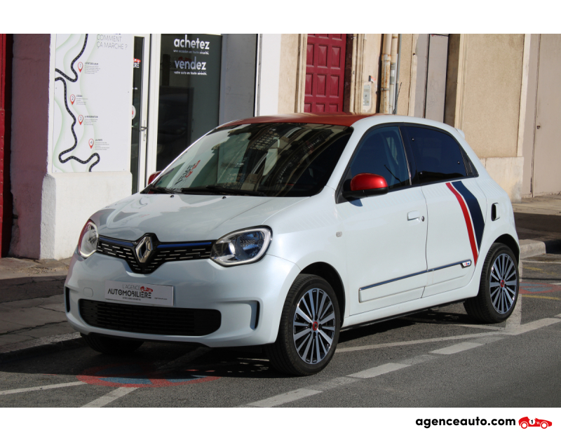 Compra de Coches Usados, Coches Usados Baratos %'|'% Agence Auto Renault Twingo 0.9 TCE 90 LE-COQ-SPORTIF EDC BVA (1 ère main, Entretien complet Renault, CarPlay..) Blanc Año 2019 Automatique Essence