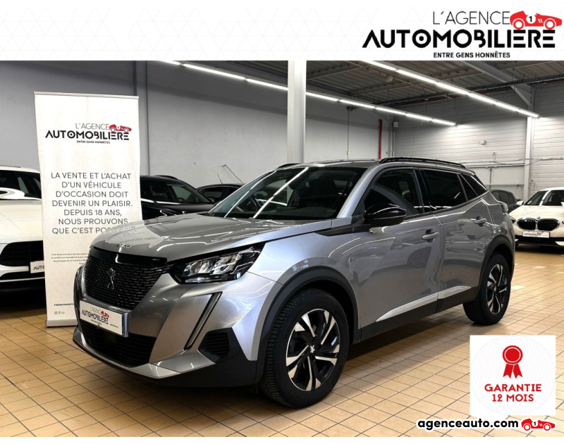 Achat voiture occasion, Auto occasion pas cher | Agence Auto Peugeot 2008 1.2 PURETECH 100 S&S ALLURE PACK Gris Année 2021 Manuelle Essence