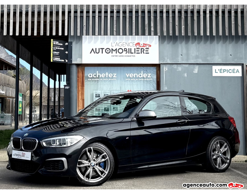 Achat voiture occasion, Auto occasion pas cher | Agence Auto Bmw Série 1 M140i xDrive 340ch BVA / 2pl & TVA récupérable Noir Année 2019 Automatique Essence