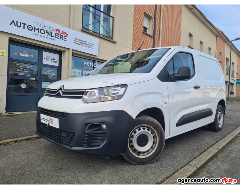 Gebrauchtwagenkauf, Günstige Gebrauchtwagen | Automobilienagentur Citroen Berlingo Taille M 650 kg 1.5 HDI 100 DRIVER Blanc Jahr 2020 Manuelle Diesel