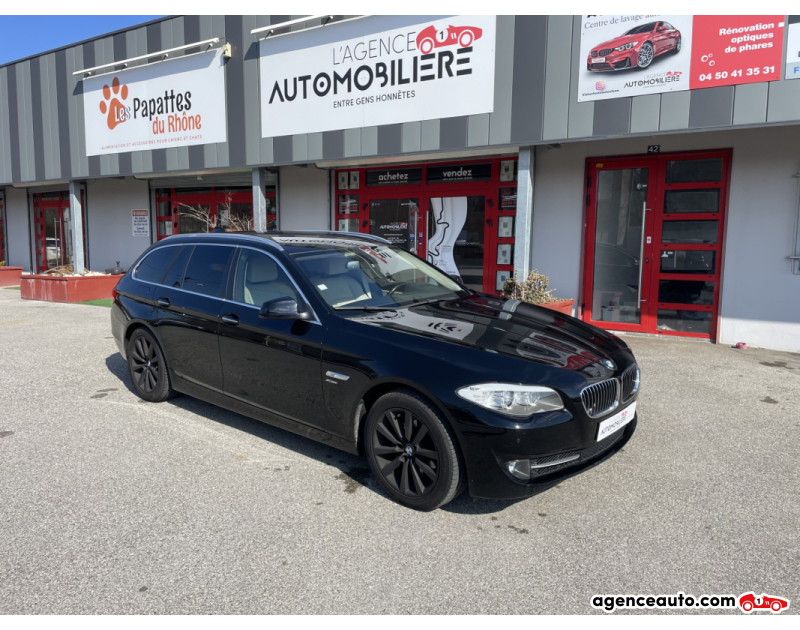 Gebrauchtwagenkauf, Günstige Gebrauchtwagen | Automobilienagentur Bmw Série 5 Touring (F11) 528i xDrive 245 cv Boîte auto Noir Jahr 2011 Automatique Essence