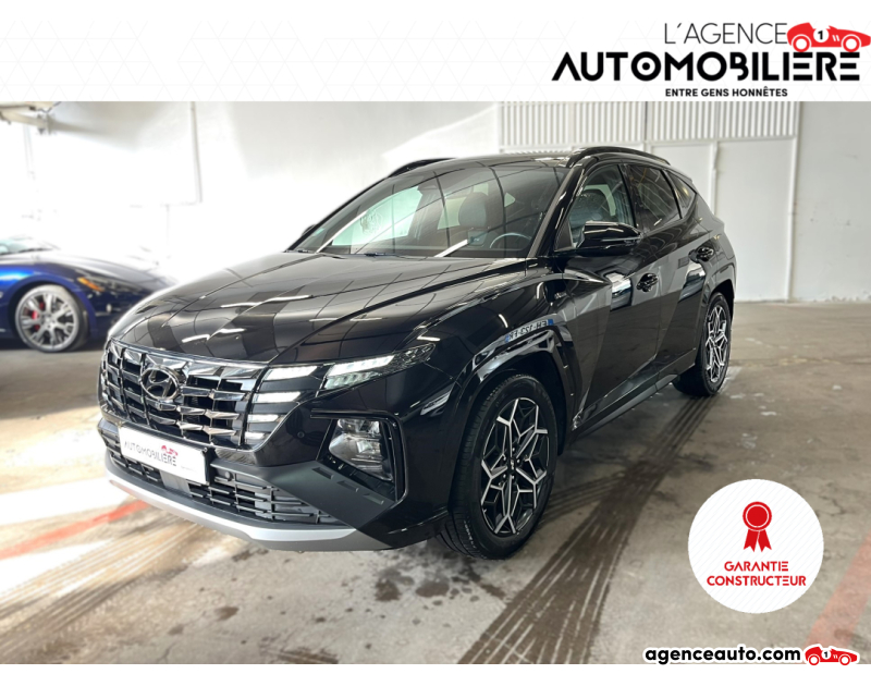 Compra de Coches Usados, Coches Usados Baratos %'|'% Agence Auto Hyundai Tucson 1.6 CRDi Mild Hybrid 2WD 136 cv N-line Noir Año 2022 Automatique Hybride