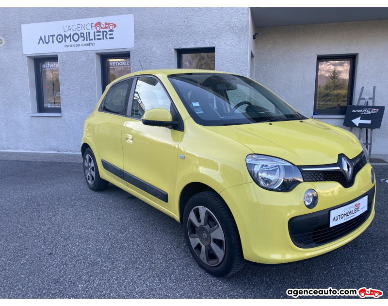 Achat voiture occasion, Auto occasion pas cher | Agence Auto Renault Twingo III 0.9 TCe 12V eco2 S&S 90 cv Jaune Année 2014 Manuelle Essence