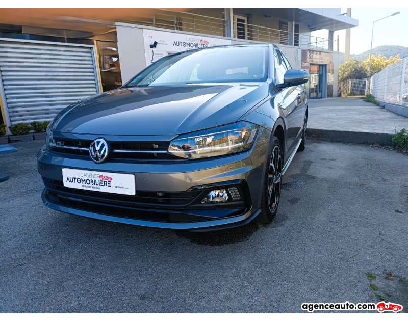 Acquisto Auto Usate, Auto Usate Economiche | Agenzia Automobiliare Volkswagen Polo 1.0 TSI 115 R-LINE DSG BVA Gris Anno 2020 Automatique Essence