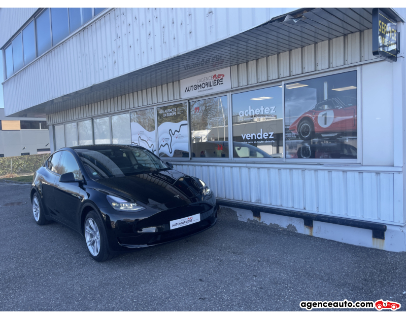 Compra de Coches Usados, Coches Usados Baratos %'|'% Agence Auto Tesla Model Y Standard - Jantes - Premium - Garantie Tesla Noir Año 2023 Automatique Électrique