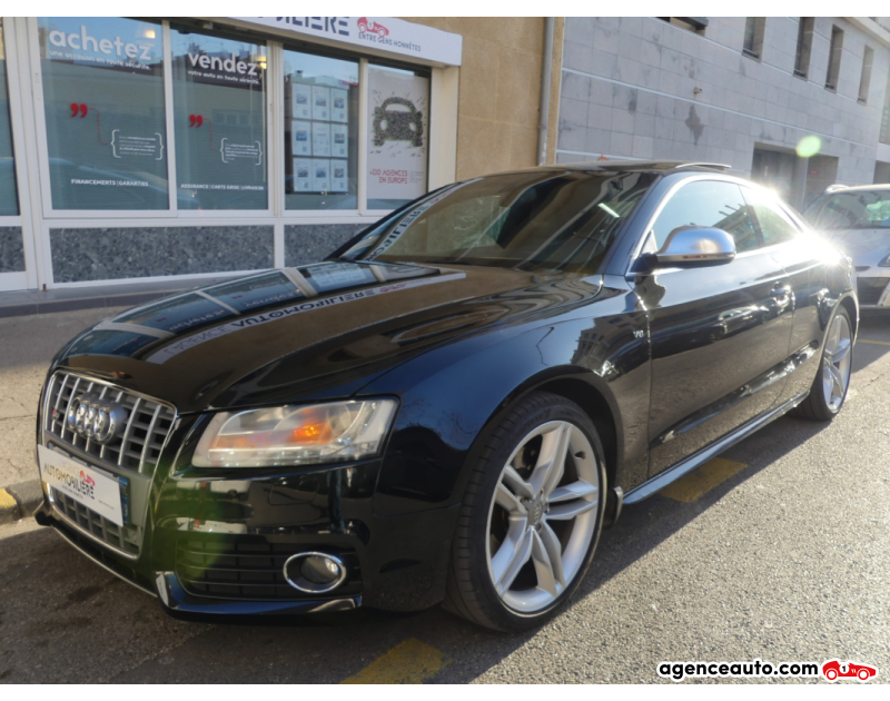 Gebrauchtwagenkauf, Günstige Gebrauchtwagen | Automobilienagentur Audi S5 4.2 V8 FSI 355 QUATTRO TIPTRONIC Noir Jahr 2009 Automatique Essence