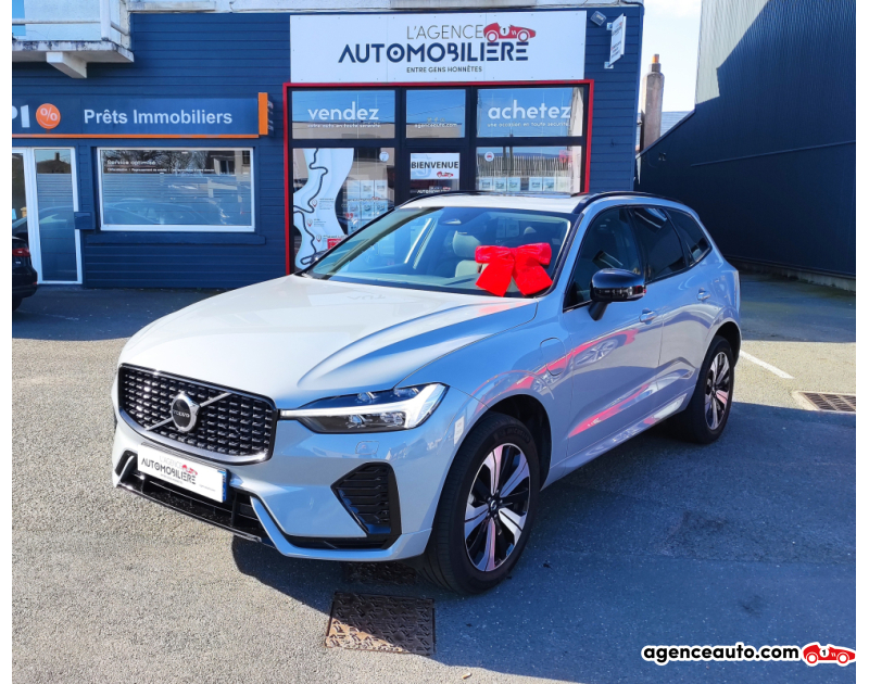Achat voiture occasion, Auto occasion pas cher | Agence Auto Volvo XC60 2.0 T6 350H PHEV 253 ch BVA 8 AWD PLUS STYLE DARK Gris Année 2024 Automatique Hybride rechargeable