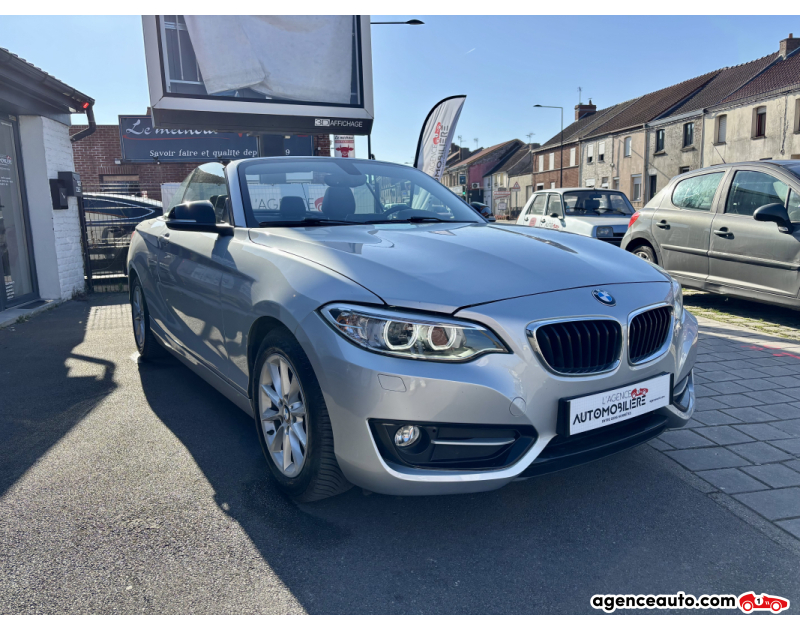 Compra de Coches Usados, Coches Usados Baratos %'|'% Agence Auto Bmw Série 2 Cabriolet F23 CABRIOLET 220D SPORT Argent Año 2016 Manuelle Diesel
