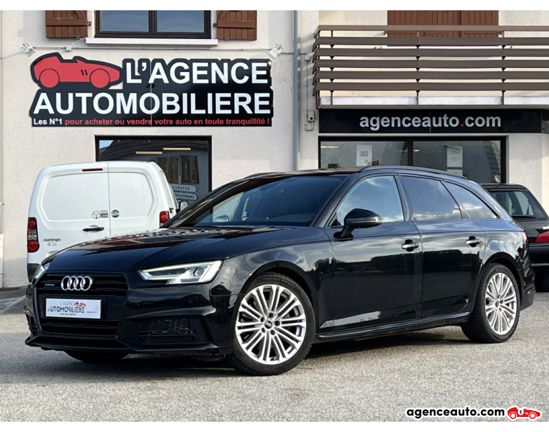 Gebrauchtwagenkauf, Günstige Gebrauchtwagen | Automobilienagentur Audi A4 AVANT 2.0 tdi 190 S-LINE QUATTRO S-TRONIC Noir Jahr 2017 Automatique Diesel