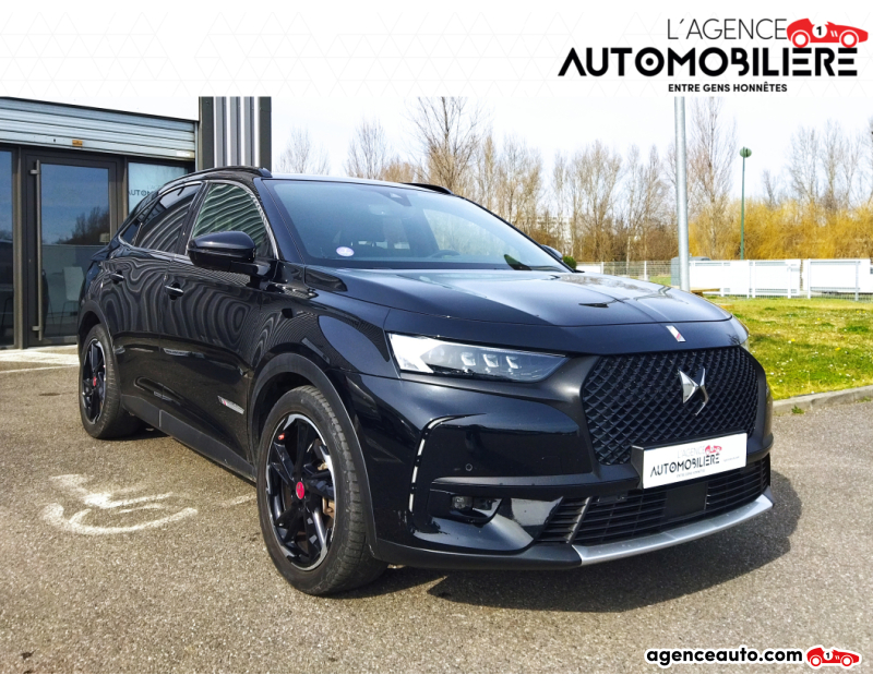 Achat voiture occasion, Auto occasion pas cher | Agence Auto DS DS7 CROSSBACK E-tense 1.6 THP 16V 225 Plug in Hybrid 180 cv EAT8 PERFORMANCE LINE Noir Année 2022 Automatique Hybride