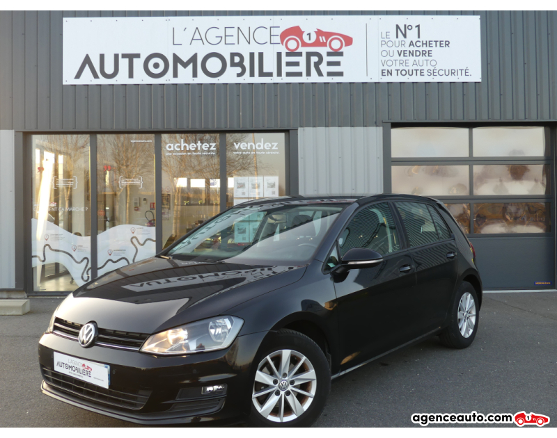 Gebrauchtwagenkauf, Günstige Gebrauchtwagen | Automobilienagentur Volkswagen Golf VII TRENDLINE 1.2 TSI 16V Blue Motion S&S 110 cv Noir Jahr 2016 Manuelle Essence