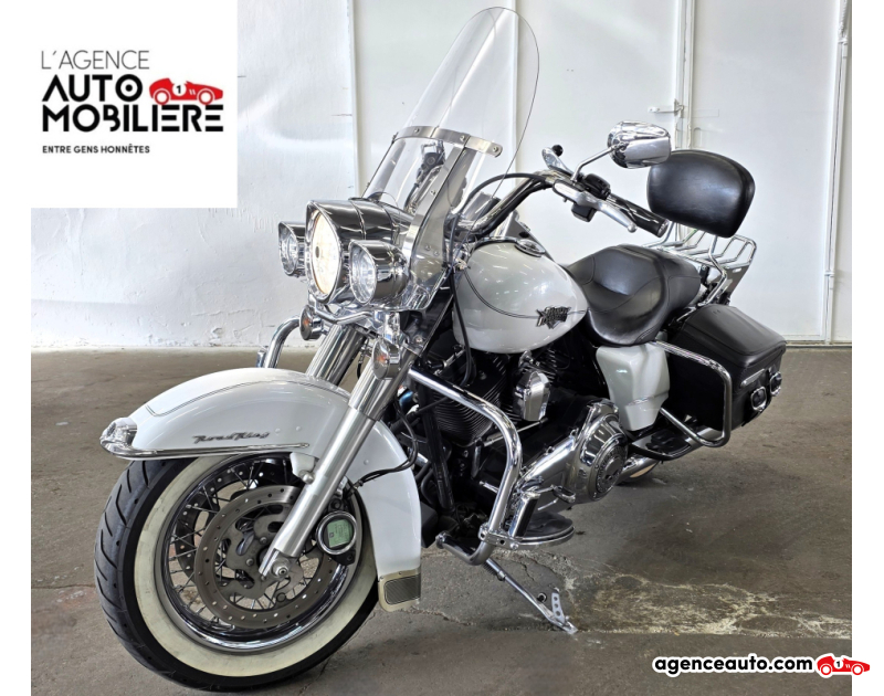 Compra de Carros Usados, Carros Usados Baratos | Auto Immo Harley Davidson Road King Classic 1690 cm3 Blanc Ano 2012 Manuelle Essence