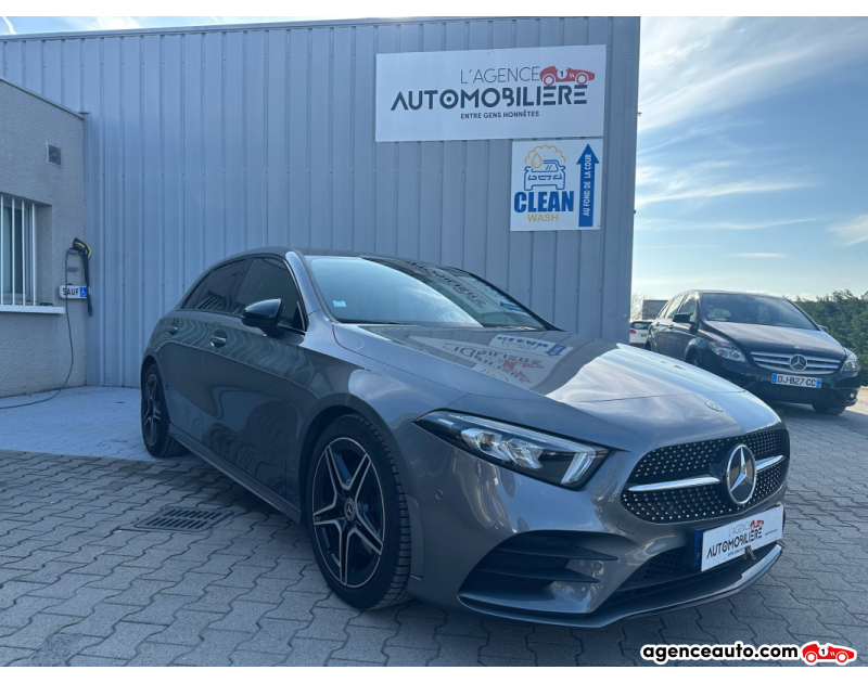 Gebrauchtwagenkauf, Günstige Gebrauchtwagen | Automobilienagentur Mercedes Classe A 220 16V 7G-DCT 190 cv AMG LINE Gris Jahr 2019 Automatique Essence