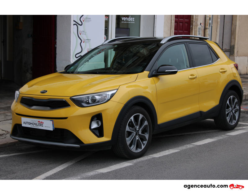 Aankoop Gebruikte Auto, Goedkope Gebruikte Auto | Agence Auto Kia Stonic 1.0 T-GDI 120 PREMIUM DCT BVA ISG ( 1ère main, Caméra de recul, Sièges chauffants ... ) Jaune Jaar 2020 Automatique Essence