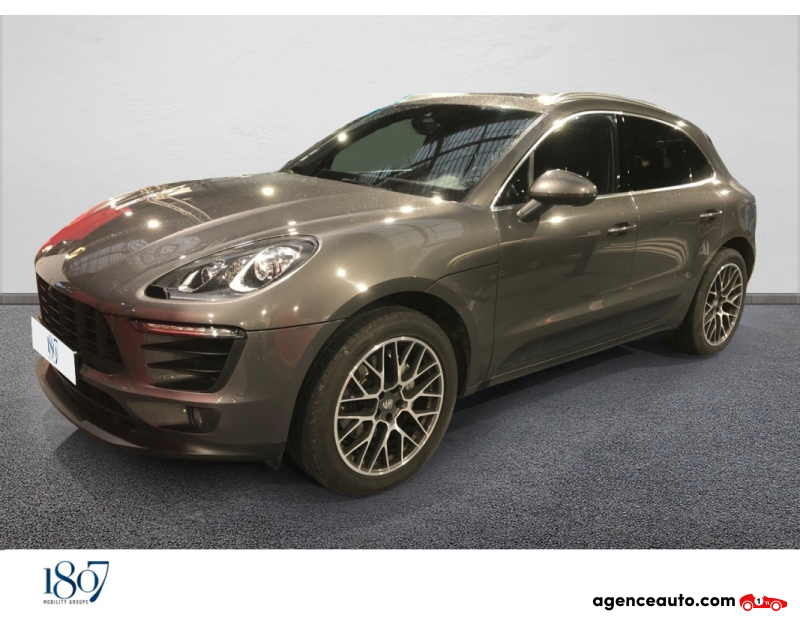 Compra de Coches Usados, Coches Usados Baratos %'|'% Agence Auto Porsche Macan S 3.0 diesel 258CV Gris Año 2015 Automatique Diesel