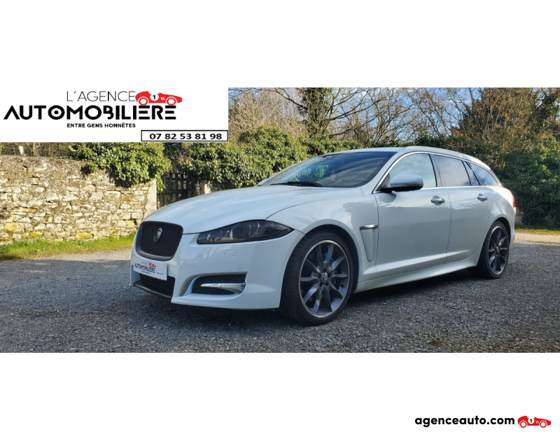 Gebrauchtwagenkauf, Günstige Gebrauchtwagen | Automobilienagentur Jaguar XF Sportbrake 275 3.0 V6 Luxe Premium Blanc Jahr 2012 Automatique Diesel