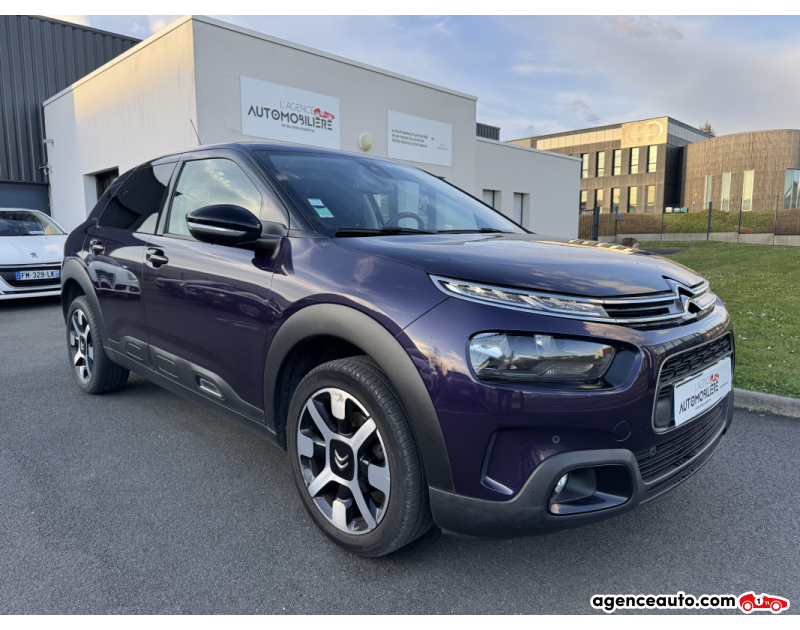 Achat voiture occasion, Auto occasion pas cher | Agence Auto Citroen C4 Cactus 1.2 PureTech EAT6 110 BVA | GARANTIE OR 12 MOIS Violet Année 2018 Automatique Essence