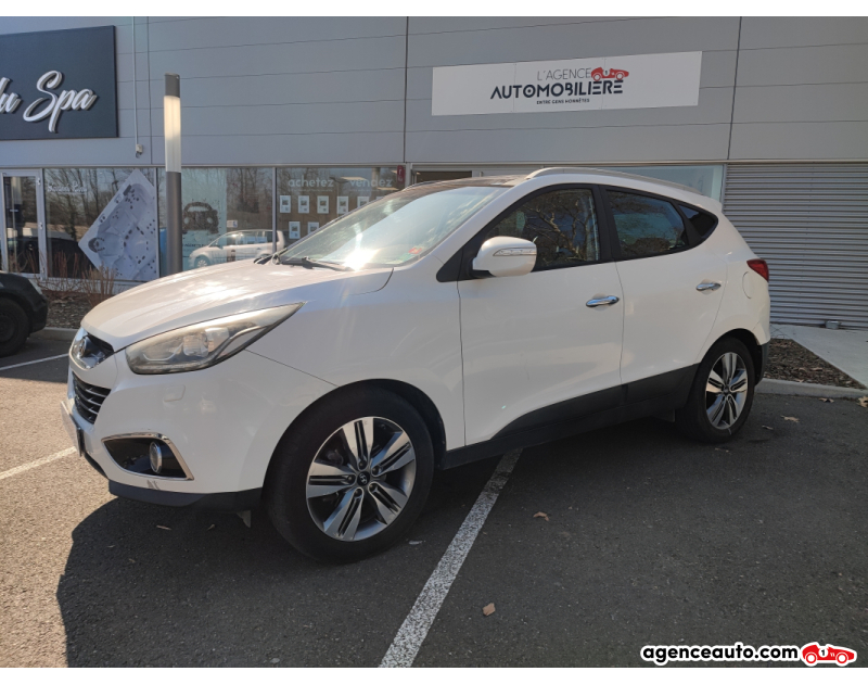 Gebrauchtwagenkauf, Günstige Gebrauchtwagen | Automobilienagentur Hyundai ix35 2.0 CRDi 136ch PACK Premium Blanc Jahr 2014 Manuelle Diesel