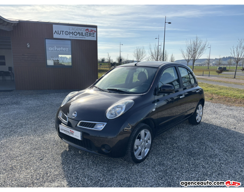 Achat voiture occasion, Auto occasion pas cher | Agence Auto Nissan Micra III Phase 2 1.5 dCi 86cv Mauve Année 2009 Manuelle Diesel