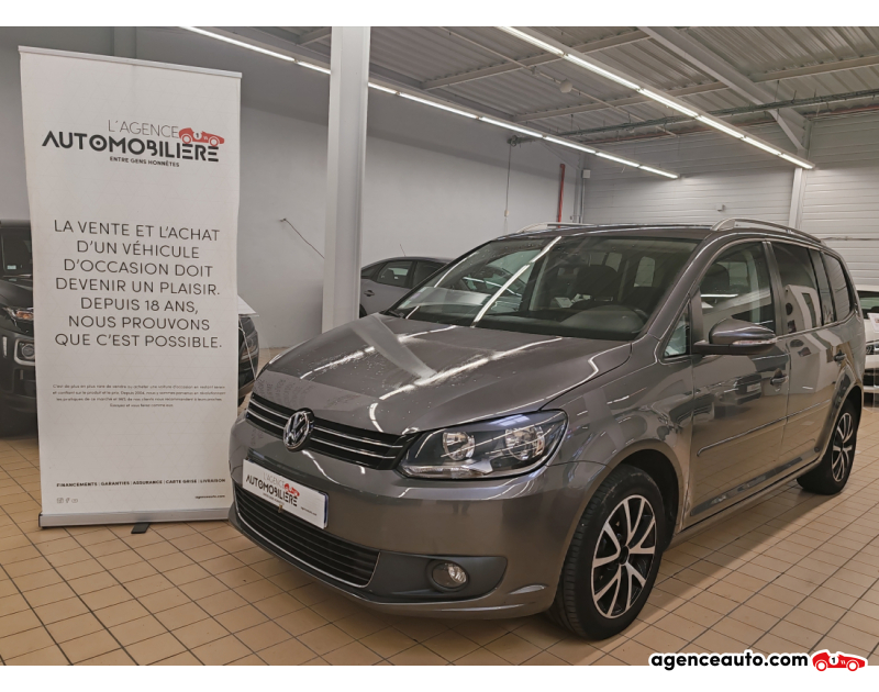Achat voiture occasion, Auto occasion pas cher | Agence Auto Volkswagen Touran II 1.4 TSI 140 CONFORTLINE Gris Année 2013 Manuelle Essence