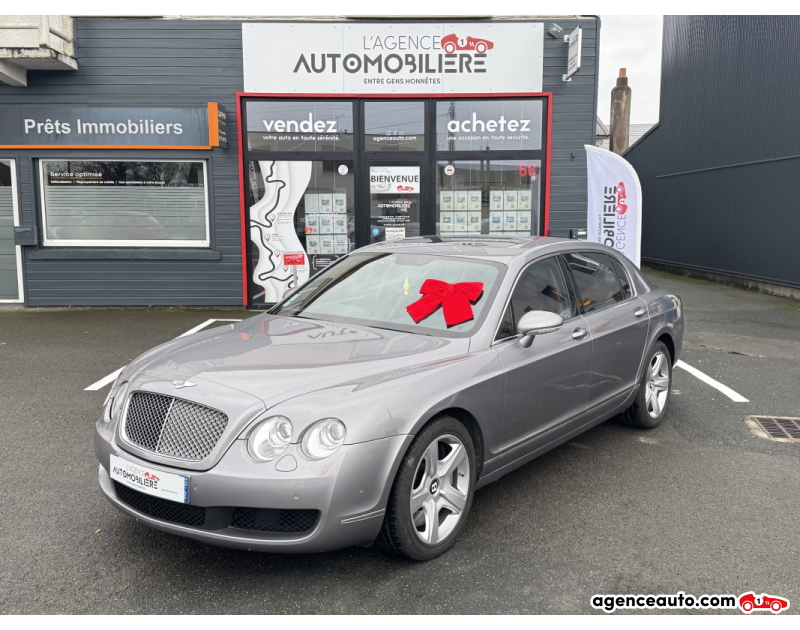 Acquisto Auto Usate, Auto Usate Economiche | Agenzia Automobiliare Bentley Continental W12 6.0 560 ch BVA6 4WD FLYING SPUR Gris Anno 2007 Automatique Essence