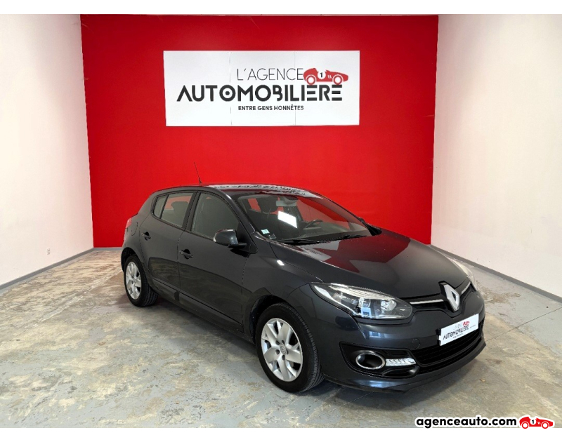 Achat voiture occasion, Auto occasion pas cher | Agence Auto Renault Megane MEGANE PHASE 2 1.5 DCI 95 ENERGY ZEN Gris Année 2014 Manuelle Diesel