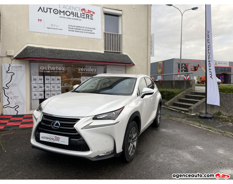 Achat voiture occasion, Auto occasion pas cher | Agence Auto Lexus NX 2.5 300 H 4WD PACK BUSINESS E-CVT Blanc Année 2015 Automatique Hybride