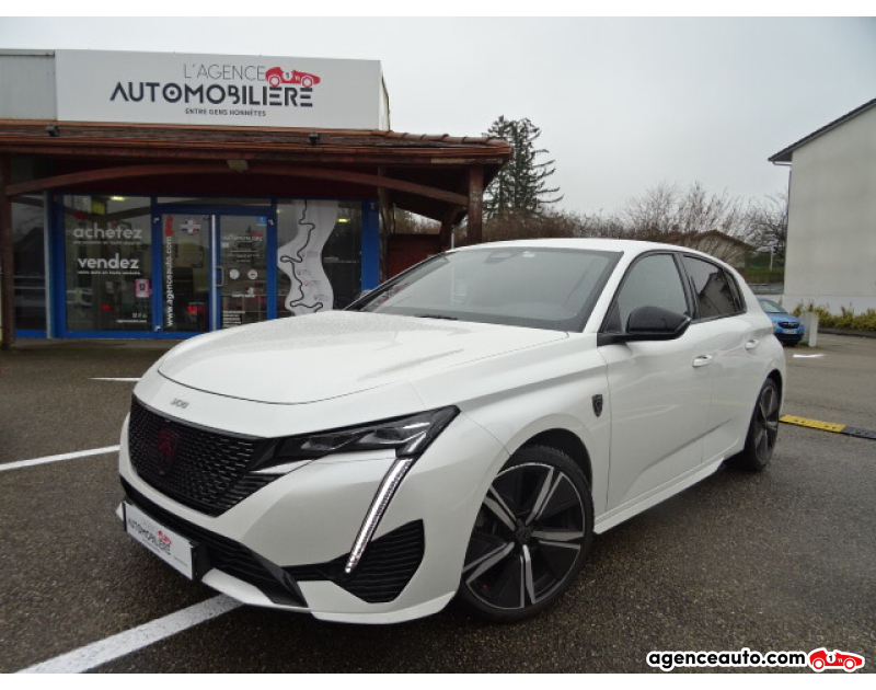 Gebrauchtwagenkauf, Günstige Gebrauchtwagen | Automobilienagentur Peugeot 308 GENERATION-III 1.5 BLUEHDI 130 GT EAT BVA START-STOP Blanc Jahr 2022 Automatique Diesel
