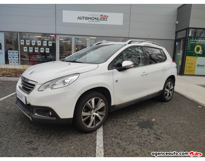 Achat voiture occasion, Auto occasion pas cher | Agence Auto Peugeot 2008 1.2 PureTech 110ch Crossway S&S Blanc Année 2015 Manuelle Essence
