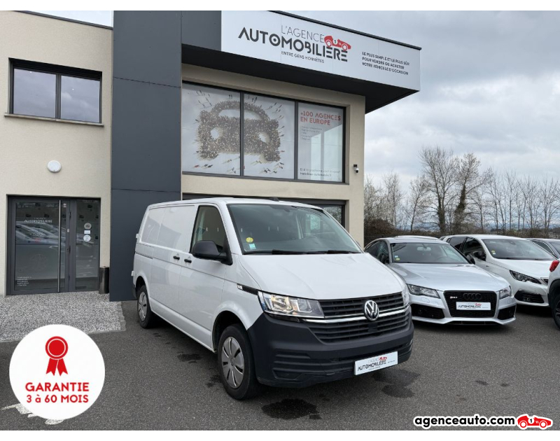 Gebrauchtwagenkauf, Günstige Gebrauchtwagen | Automobilienagentur Volkswagen Transporter T6.1 van L1H1 2.0 TDI 110 CV BVM5 Blanc Jahr 2022 Manuelle Diesel